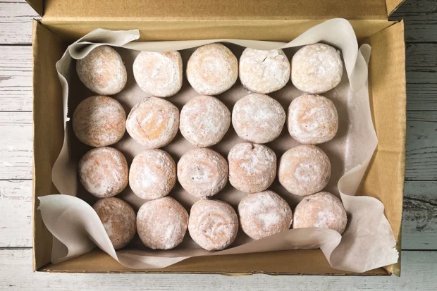 Čokoládové mini koblížky